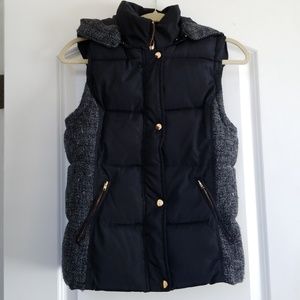 Deep Navy Blue Puffer Vest
